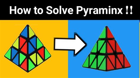 Jul 5, 2020 - Pyraminx is one of the most famous twisty puzzles around Come play our free 3D simulator and get more information about it. . Pyraminx cube solver